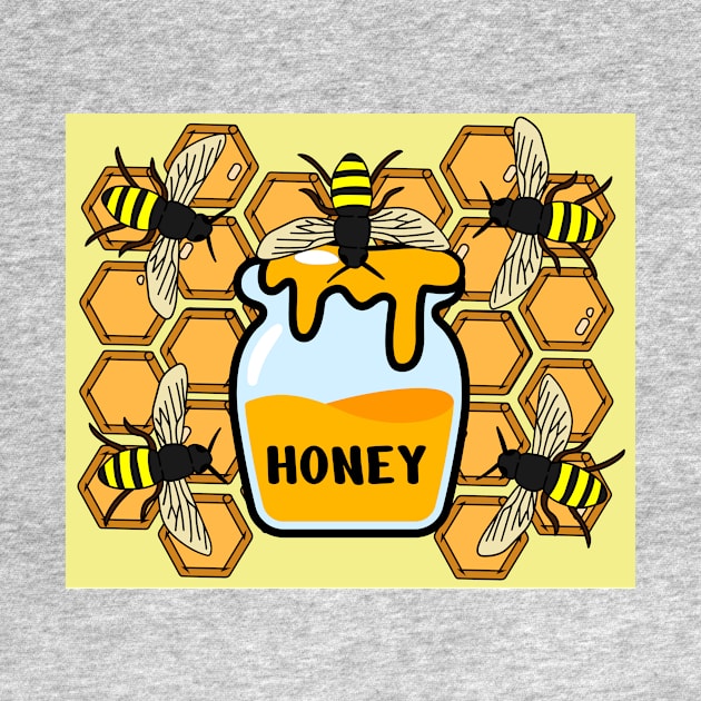 Sweet Honey Bees Beekeeper Beekeeper by flofin